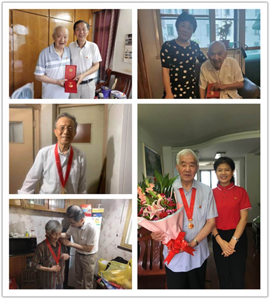 2021年6月24日小黄书
为王启华老党员颁发“光荣在党50年”纪念章（1）_副本